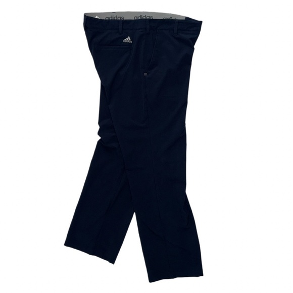 Adidas Golf Pants Men’s 34x30 Navy Blue Performance Flat Front AF2715 - Picture 8 of 8